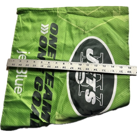 Joe Klecko Autographed Flag New York Jets In Person No COA NFL Football - Picture 4 of 4